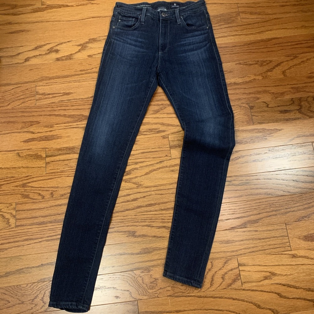 AG Adriano Goldschmied Farrah Skinny Jeans Women’s 26R Dark Wash High Rise